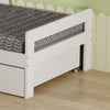 Junior Wooden Bed Toddler Solid Pine Wood Children's Kids Bed Frame White