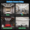 14Hex RGB Hexagon LED Lighting Car Garage Detail Wash Home Workshop Retail Lamp