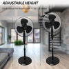 Pedestal Fans Cooling 16 inch Electric Oscillating Floor Fan w/ 3 Speed Setting