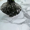 Sleek Marble Dining Table Thicken Pillar Stand Guesthouse Hotel Kitchen Table