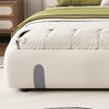 Double 4ft6 Grey White Fabric Ottoman Storage Bed Velvet Gas Lift Up Storage Bed
