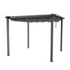 Outdoor Aluminum Pergola Adjustable Canopy Garden Shelter Deck Backyard 3MX3M