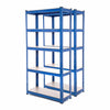 2 Bay Heavy Duty Garage Storage Racking/Shelving Unit/Metal Shelving 150kg UDL