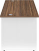 Office Hippo Heavy Duty Rectangular Office Desk with Panel Ends, 180 x 60 x 73