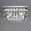 LED Ceiling Light Crystal Droplet Pendant Lamp Chandelier Bedroom Living Room