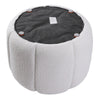 Sofa Ottoman Shoe Bench Velvet Pouf Seat Footrest Foot Stool Round Padded Stools