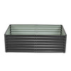 XL Metal Garden Flower Bed Planter Vegetable Grow Box Raised Deep Box Anthracite