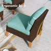 Outdoor Furniture Set Rattan Furniture Patio Conversation Set Sectional Wicker