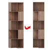 180cm Large Bookshelf Corner Storage Shelf 5-Tier Tall Bookcase Shelving Unit