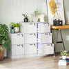 3-Drawer File Filing Cabinet Lockable Compact Size for A4 Letter White