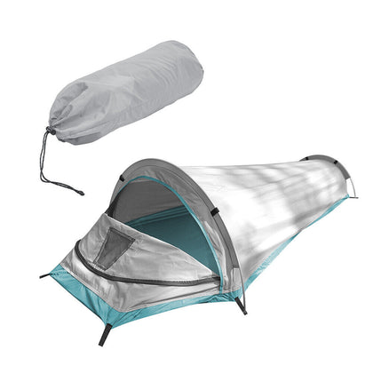 1 Person Tent Waterproof Camping Hiking Festival Swift Backpack Lightweight Tent