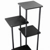5 Tier Metal Plant Stand Indoor Outdoor Garden Flower Pot Shelf Display Rack UK