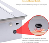 Anti Fog Infrared Sensor LED illuminated Bathroom Mirror Cabinet Shaver Socket