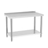60-180CM Stainless Steel Work Table Commercial Catering Table Kitchen Prep Table