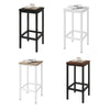 2/4/6x Bar Stools w/ Footrest Kitchen Breakfast Pub Cafe High Chairs Metal Frame
