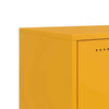 TV Cabinet Stand Unit - Mustard Yellow Cold-rolled Steel Media Console B8F6
