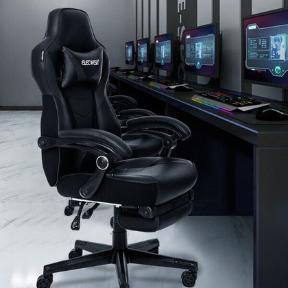 Massage Gaming Chair Office Racing Recliner Swivel Seat Executive with Footrest