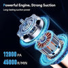 Handheld Cordless Vacuum Cleaner 12000PA, Powerful Suction, LED Lights Hepa Filt
