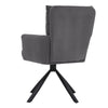 Modern 180° Swivel Accent Chair Ergonomic Leisure Armchair Padded Lounge Seat