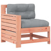 CIADAZ Garden Armrest Sofa with Cushion Solid Wood , Garden Furniture, N4H2
