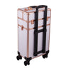 Rolling 5 in 1 Makeup Trolley Beauty Trolley Case w/Drawers Hairdressing Case