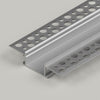6 Pack LED Aluminium Channel Profile Extrusion Diffuser Strip Lights Cover 1M