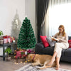Pre-Lit Artificial Xmas Tree Holiday Party Christmas Tree 4 FT