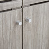 Bathroom Cabinet Basin Unit Storage Cupboard MDF Wooden Modern Furniture Grey