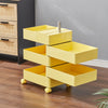 Kitchen Pantry Cabinet Pull Out Rotating Storage Shelf Sofa Bedroom Side Cabinet