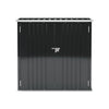 Outdoor Garden Storage Shed Metal Lean to Pent Shed for Tool Bike Storehouse UK
