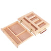 A4 Wooden Table Top Box Easel Artist Drawing Board Adjustable Angle With Drawer