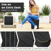 Outdoor Resin Storage Side Table 43L Patio Storage Box Small Outdoor Table