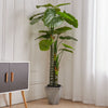 Large Artificial 1.6m Tree In Pot Fake Alocasia Plants Home Office UV Stable UK