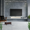 Modern 120CM Floating TV Stand Wall Mounted Media Console Modern Storage Shelf