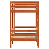 Bunk Bed Wax Brown 80x200 Solid Wood Pine A7A7