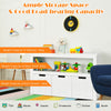 Kids Toy Storage Organizer 3-Drawer Toy Chest Toy Cube Shelf w/Large Open Shelf