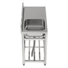 Catering Sink Stainless Steel Single Bowl Commercial Kitchen Drainer Waste Unit