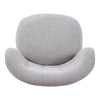 Wing Back Buttoned Chair Chenille Armchair Upholstered Single Sofa Bedroom Cafe