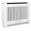 White Radiator Cover Cabinet Small Large Modern MDF Slat Wood Grill Furniture