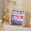 4 Tier Children Sling Book Rack Bookshelf Wooden Kids Book Rack Storage Shelf