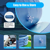 Inflatable PVC Adult Bathtub Freestanding Foldable Home Spa Soaking Bath Pool