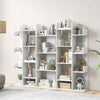 Chic Tree Bookshelf Display Cube Shelf Corner Books Storage Organizer White