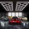 14x Hexagon LED Lighting For Car Wash Detail Home Garage Workshop Retail Mancave