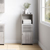 Grey Bathroom Under Sink Cabinet Basin Storage Cupboard Vanity Unit Furniture