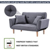 Loveseat Sofa Bed Recliner Sofabed Settee Small Bedroom Sofa Single Sleeper Bed