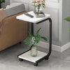 Movable Plant Display Stand Flower Rack Storage Shelf 2 Tier Shelves Side Table