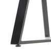100cm Glass Dining Table Coffee Cafe Bar Kitchen Furnitur Stylish Base Breakfast