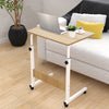 Adjustable Height Moveable Over Bed Tables Tray Mobility Aid Chair/Sofa/Hospital