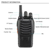 2PCS Baofeng BF-88E PMR446MHz Walkie Talkie Long Range Two Way Radio & Headset