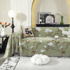 LiveGo Sofa Cover for 3 Seater, Chenille AB Sided Slipcover for Sofa, All-Season